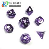 Purple Metal dice