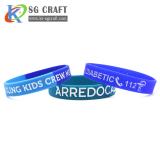 Debossed Silicone Wristbands