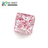 Glitter color dice