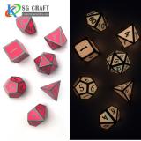 Glow in the dark dice