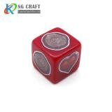 Custom Logo Metal Dice