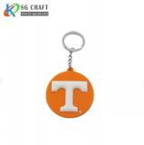 Circular PVC Keychain