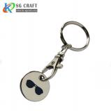 Trolley Coin Keychain