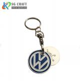 Trolley Coin Keychain