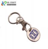 Trolley Coin Keychain