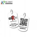 QR Code Military Style Dog Tag