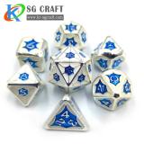 New 2 colors enamel Spider Metal Dice