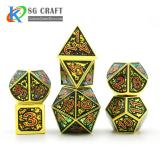 3D number Style Metal Dice