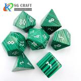 Malachite Stone Dice