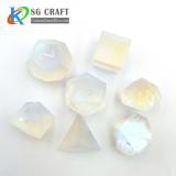 Opal  Stone Glass Dice