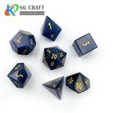 Blue Tiger Stone Dice