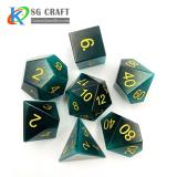 Blackish green Stone Dice