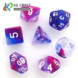 Nebula Acrylic Dice Set