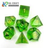 Green Glass Dice