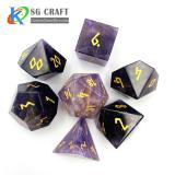 Amethyst Stone Dice